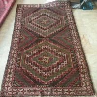 دو عدد فرش ترکمن اصل نازک