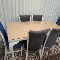 ناهارخوری ۶ نفره کاملا سالم و تمیز