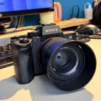 sony a7 r IV + lens 50 f1.8