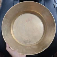 لگن روس اصل برنجی مهردار