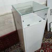 میز کانتر MDF ، میز پیشخوان ، میز ویترین دار|مبلمان اداری|قم, باجک سه|دیوار