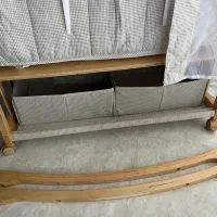 تخت کنار تخت روبا با چوب راش محصول کشور المان|تخت و صندلی بچه|هشتگرد, فاز ۲ مهستان|دیوار
