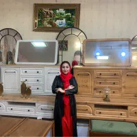 آینه کنسول ومیزتلوزیون مدل آنیل تک مونده تخفیف خور