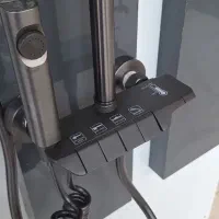 دوش حمام پیانویی علم دوش