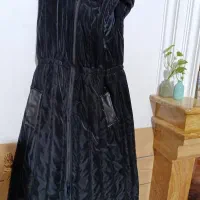 کاپشن گرم زمستانه نیمه چرم