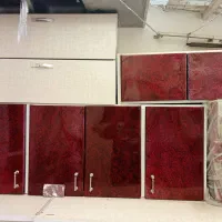 مقداری کابینت فلزی با بدنه گالوانیزه و درب کوره‌ای|مصالح و تجهیزات ساختمان|ابهر, |دیوار