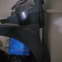 یک سر شور فایبر گلاس تمیز استفاده نشده