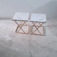 ۲ عدد جلو مبلی فورتیک طلایی طرح سنگ نونو