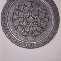 سینی مسی|کلکسیون اشیاء عتیقه|همدان, |دیوار