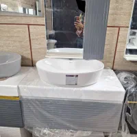 روشویی کابینتی و آینه باکس ضد آب مدل هلنH