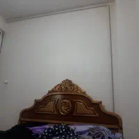 تخت خواب دونفره چوبی