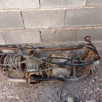 دینام بالابر سه فاز و گیربکس