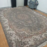 یک جفت فرش ۹ متری رنگ گردویی درحدنو
