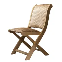 صندلی تاشو چوبی راحت ، جمع شدن و نگهداری آسان