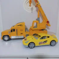 جرثقیل و ماشین بازی بچگانه