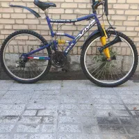 دوچرخه 26 سالم دنده ای کمکدار و یک عدد ترک موتور|دوچرخه، اسکیت، اسکوتر|مشهد, انقلاب|دیوار