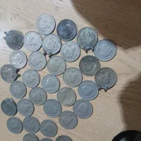 سکه های قدیمی پهلوی|کلکسیون سکه، تمبر، اسکناس|ماهنشان, |دیوار