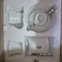 ست قوری و کتری نو|قوری، کتری، قهوه‌ساز دستی|نجف‌آباد, باغ ملی|دیوار