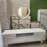 میز تلویزیون جدید تیوی ال ای دی lcd ضمانت دار|میز تلویزیون|شیراز, صاحب الزمان|دیوار