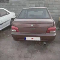 پراید تصادفی ۸۷ دو گانه کار خانه