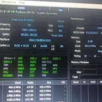 لپ تاپ استوک HP i57200 نسل 7 بسیار تمیز|رایانه همراه|بروجن, |دیوار