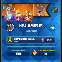 اکانت کلش رویال لول ۴۱