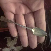 قاشق دست ساز عتیقه چای خوری
