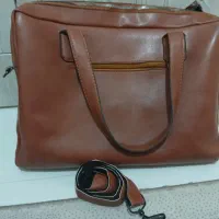 کیف اداری چرم عسلی|کیف، کفش، کمربند|فردیس, نسترن شرقی|دیوار