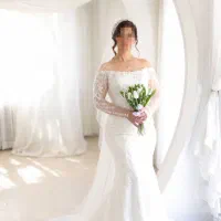 لباس عروس مدل ماهی کاملا نو