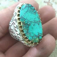 انگشتر فیروزه|جواهرات|لنجان, |دیوار