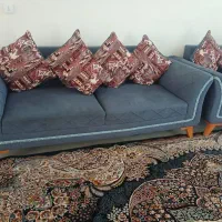 مبل 7نفره|مبلمان خانگی و میز عسلی|شیراز, شیشه‌گری|دیوار