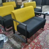 مبل پایه فلزی اداری دفتری اتاق مدیر