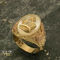 انگشتر طلا مردانه‌طالبم