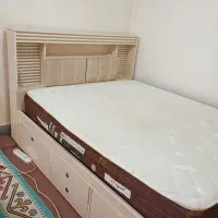 تخت خواب دو نفره|تخت و سرویس خواب|گنبد کاووس, |دیوار