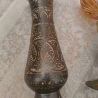 گلدان و جا شمعی