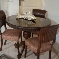 میز ناهارخوری سه نفره در حد نو