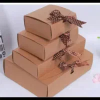 جعبه و باکس کرافت و سفید و مشکی