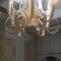 لوستر بلوری و کریستالی سالم و تضمینی|لوستر و چراغ آویز|تهران, اختیاریه|دیوار