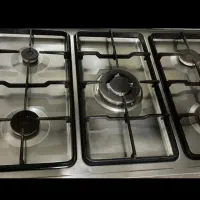 اجاق گاز استیل رنگ سیلور ایتالیایی