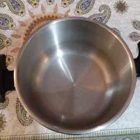 زود پز ۴ لیتری ۱۰ نفره و کاملا سالم استیل اصل|ظروف پخت‌وپز|چالوس, |دیوار