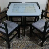 میزوصندلی ۴نفره کمجا|میز و صندلی غذاخوری|گرگان, |دیوار