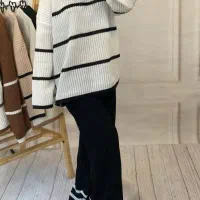 ست بافت سفید مشکی