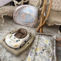 کالسکه نو و رورویک و گهواره بچه تشک بازی|کالسکه و لوازم جانبی|ورامین, شهرک فجر|دیوار