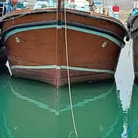 فروش لنج فایبر ۵۵فوت قالب آزاد با موتور ۵۳۰یانمار
