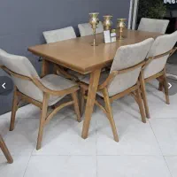 میز و صندلی ناهارخوری چهار نفره مدل آمریکایی|میز و صندلی غذاخوری|تهران, شهید رجایی|دیوار