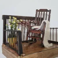 ماکت تراس پاییزی مناسب دکور