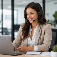 بازاریاب و فروشنده تلفنی خانم
