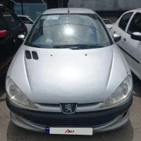 ۲۰۶ اس دی مدل۸۹ نقره ای|خودرو سواری و وانت|لاهیجان, کوی خزر|دیوار