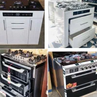 اجاق گاز طرح فر گاز مبله  ورتکس گاز رومیزی طرح Cp3