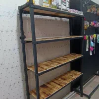 ساخت انواع رگال قفسه و استند شلف و کافی بار|کتابخانه، شلف، قفسه‌های دیواری|کنارک, |دیوار